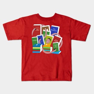 The book worm Kids T-Shirt